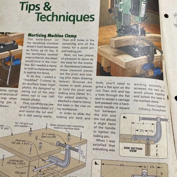 Woodsmith Woodworking Magazine u Vol 31 Issue 184 Aug Sep 2009 Super Fast Joiner - Picture 5 of 7